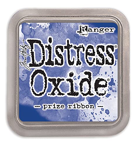 Ranger TDO72683 Tim Holtz Stempelkissen, Distress Oxid, Preisband blau, 3 x 3 inch von Ranger