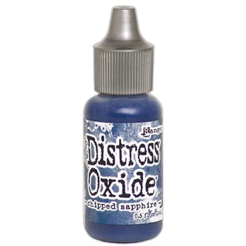 Ranger TDR57017 Tim Holtz Distress Oxides Reinkers Chipped Sapphire, orange, 7,6 x 2,5 cm von Ranger