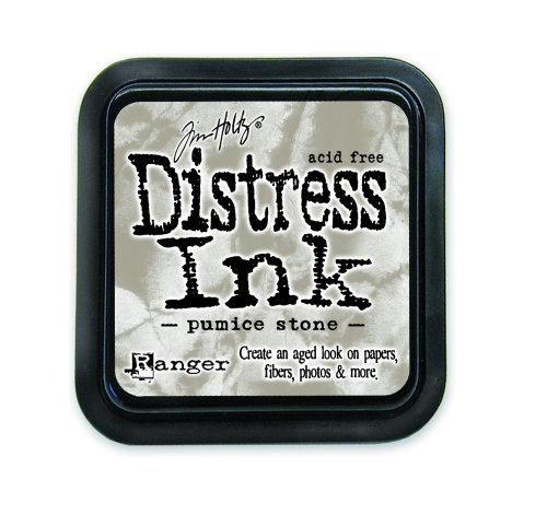 Ranger TIM27140 Tim Holtz Distress Ink Pad, Pumice Stone, 7.5 x 7.5 x 31 cm, Kunststoff von Ranger