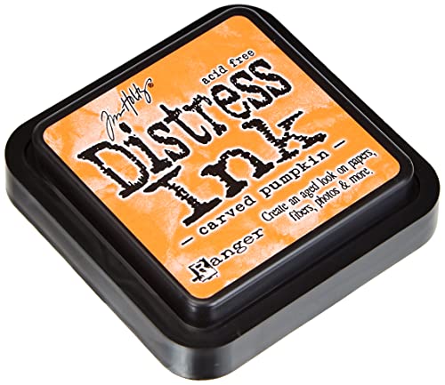 Ranger Tim Holtz Distress Ink Pad, Kunststoff, Carved Pumpkin, 7.5 x 7.5 x 59 cm Ranger Tim Holtz Distress Ink Pad, Kunststoff, Carved Pumpkin, 7.5 x 7.5 x 59 cm von Ranger