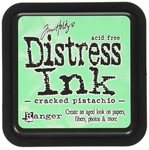 Ranger Tim Holtz Distress Ink Pad, Kunststoff, Cracked Pistachio, 7.5 x 7.5 x 52 cm von Ranger