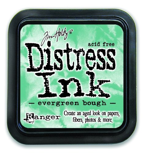 Ranger Tim Holtz Distress Ink Pad, Kunststoff, Evergreen Bough, 7.5 x 7.5 x 41 cm von Ranger