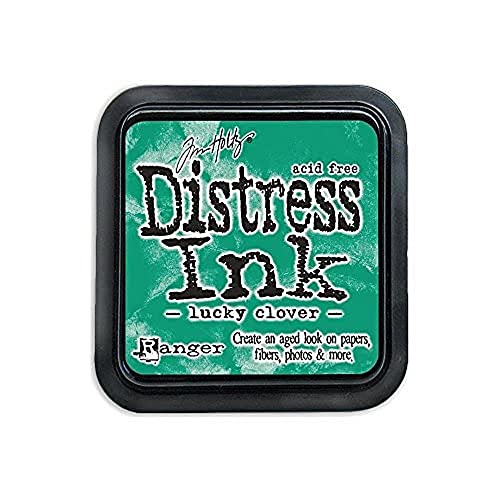 Ranger Tim Holtz Distress Ink Pad, Kunststoff, Lucky Clover, 7.5 x 7.5 x 60 cm von Ranger