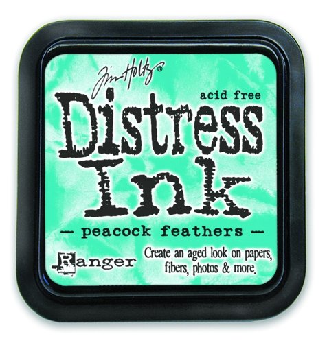 Ranger Tim Holtz Distress Ink Pad, Kunststoff, Peacock Feathers, 7.5 x 7.5 x 44 cm von Ranger