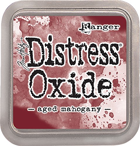 Ranger Tim Holtz Distress Oxide Ink pad Aged Mahogany, Holz, Braun, 7.5 x 7.5 x 1.9 cm von Ranger