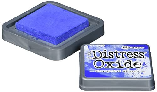 Ranger Tim Holtz Distress Oxide Ink pad Blueprint Sketch, Blau, 7.5 x 7.5 x 1.9 cm Ranger Tim Holtz Distress Oxide Ink pad Blueprint Sketch, Blau, 7.5 x 7.5 x 1.9 cm von Ranger