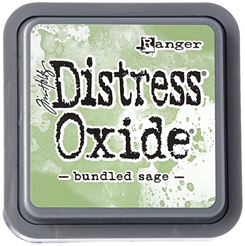 Ranger Tim Holtz Distress Oxide Ink pad Bundled sage, Synthetisches Matrial, Grün, 7.5 x 7.5 x 1.9 cm von Ranger