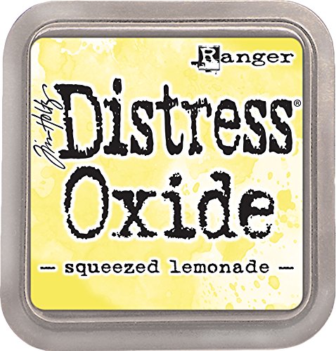 Ranger Tim Holtz Distress Oxide Ink pad Squeezed Lemonade, Gelb, 7.5 x 7.5 x 1.9 cm von Ranger