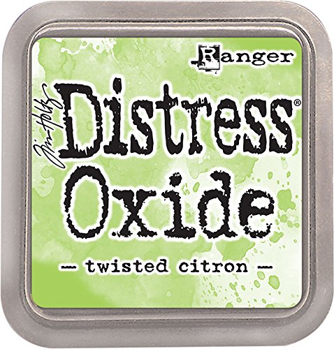 Ranger Twisted Citron Not-Oxid Tinte Pad, synthetischen Material, grün, 7,5 x 7,5 x 1,9 cm von Ranger