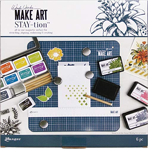Ranger WVA64626 Wendy Vecchi Make Art Staytion-All-in-One magnetische Oberfläche, Multi, 1-PACK Ranger WVA64626 Wendy Vecchi Make Art Staytion-All-in-One magnetische Oberfläche, Multi, 1-PACK von Ranger