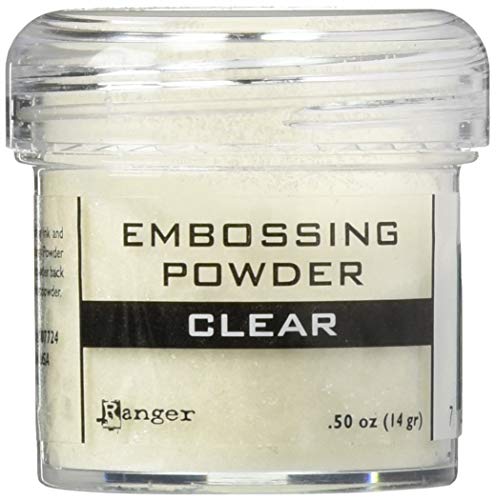 Ranger Clear-Embossing Powder, Acrylic, Multicolour, 4.44x4.44x4.44 cm von Ranger