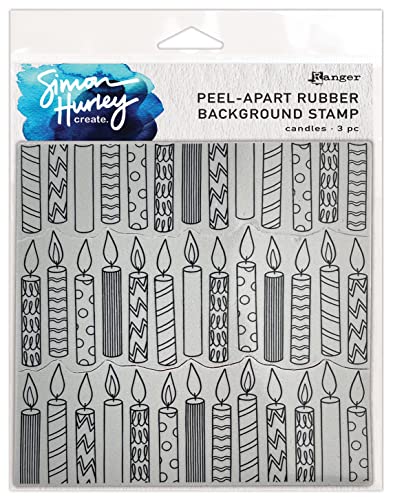 Simon Hurley create. Cling Stamps 6"X6"-Candles HUR67-80619 Simon Hurley create. Cling Stamps 6"X6"-Candles HUR67-80619 von Ranger