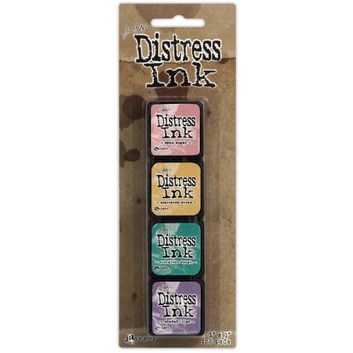 Tim Holtz 394077 Distress Mini Ink Kits-Kit #4 70 x 23 mm von Ranger