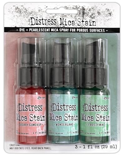 Ranger Tim Holtz Distress Holiday Glimmerflecken-Set, 6 Stück Ranger Tim Holtz Distress Holiday Glimmerflecken-Set, 6 Stück von Ranger