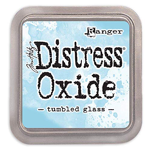 Ranger Distress Oxide Ink pad Tumbled Glass, Blau von Ranger