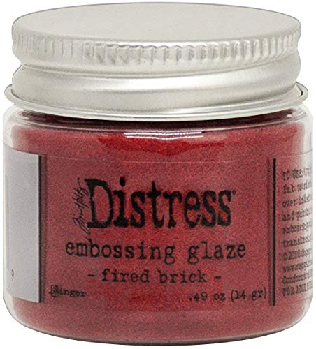 Tim Holtz - Ranger TDE70979 Prägeschliffene Glasur, Gebrannter Ziegel, Einheitsgröße Tim Holtz - Ranger TDE70979 Prägeschliffene Glasur, Gebrannter Ziegel, Einheitsgröße von Ranger