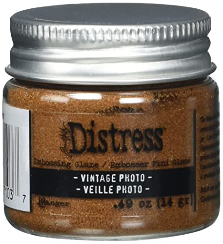 Tim Holtz - Ranger TDE71037 Distress Embossing Glaze Photo Ranger – Tim Holtz – Vintage-Foto, 1 oz jar von Ranger