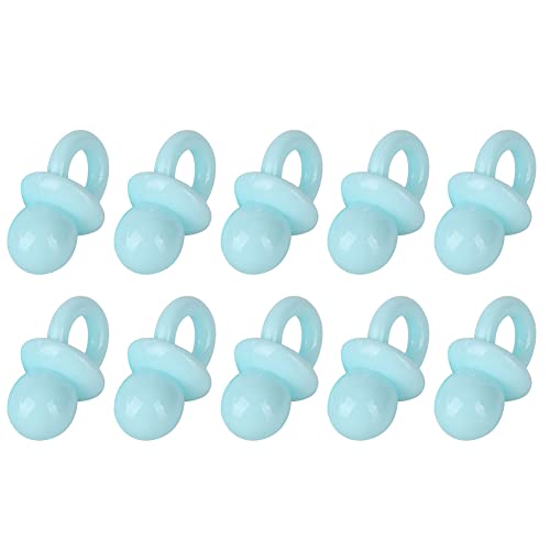 Rankomu Kleidung, 100 Stück, transparente Brustwarzendekorationen, Acryl, Babyparty, Geschenk, Kleidung, Zubehör für Baby-Schnuller, Dekoration, Blau Rankomu Kleidung, 100 Stück, transparente Brustwarzendekorationen, Acryl, Babyparty, Geschenk, Kleidung, Zubehör für Baby-Schnuller, Dekoration, Blau von Rankomu