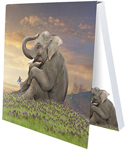 Klebezettel Elefant Beste Freunde John Lund 7,2 x 7,2 cm 50 Blatt Rannenberg & Friends von Rannenberg & Friends