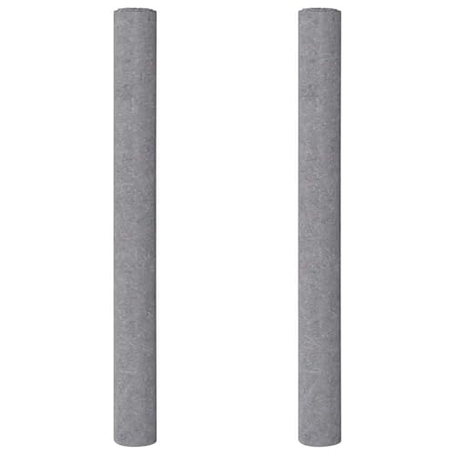 Rantry rutschfeste Malervliese 2 STK. 5 m 180 g/m² Grau Pinsel Täglicher Haushalt Model3324768 von Rantry