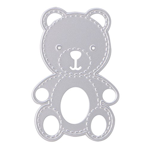 Stanzschablone, Bär, Schablone, Scrapbooking, Papier, Karten, Prägung, dekorative Dekoration, Metall-Stanzformen Stanzschablone, Bär, Schablone, Scrapbooking, Papier, Karten, Prägung, dekorative Dekoration, Metall-Stanzformen von Ranuw