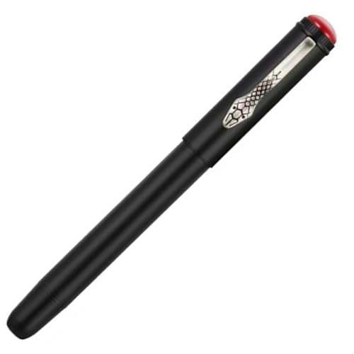 Ranvi Jinhao 025 Füllfederhalter mit Schlangenclip und Tintenkonverter, feine Feder, Mattschwarz Ranvi Jinhao 025 Füllfederhalter mit Schlangenclip und Tintenkonverter, feine Feder, Mattschwarz von Ranvi