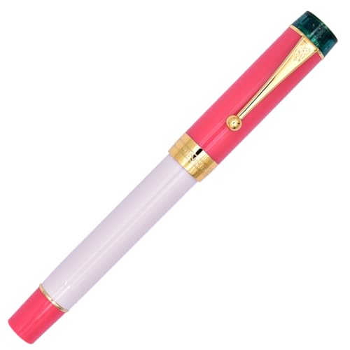 Ranvi Jinhao 100 Füllfederhalter, Extrafeine Feder, Goldbesatz, Kugelclip, Rosé von Ranvi