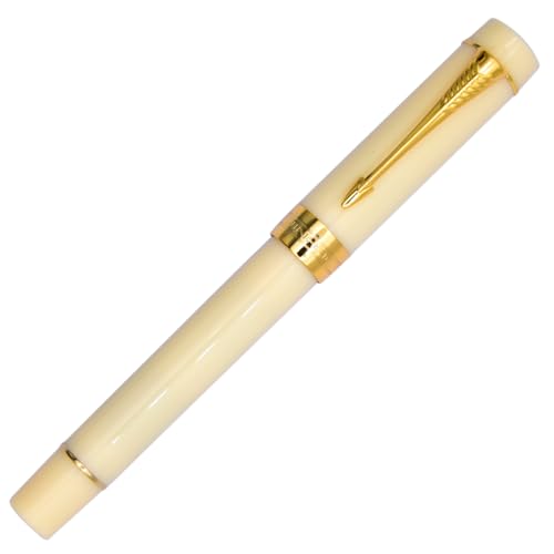 Ranvi Jinhao 100 Füllfederhalter, Feine Feder, Goldbesatz, Schwertklemme, Beige Ranvi Jinhao 100 Füllfederhalter, Feine Feder, Goldbesatz, Schwertklemme, Beige von Ranvi
