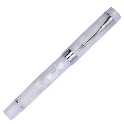 Ranvi Jinhao 100 Füllfederhalter, Feine Feder, Silberbesatz, Schwertklemme, Weiß Ranvi Jinhao 100 Füllfederhalter, Feine Feder, Silberbesatz, Schwertklemme, Weiß von Ranvi