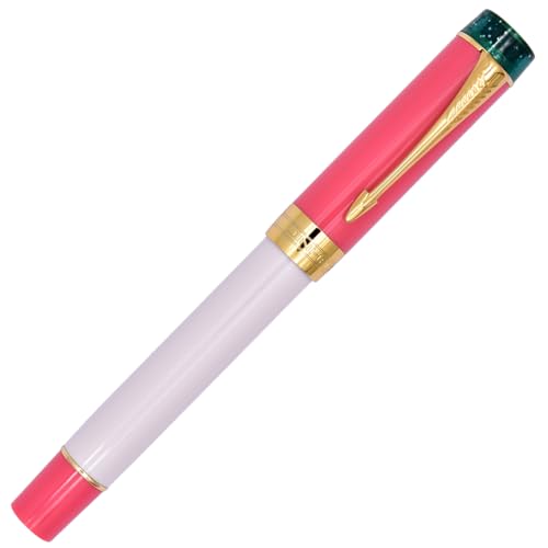 Ranvi Jinhao 100 Füllfederhalter, Mittlere Feder, Goldbesatz, Rosa von Ranvi