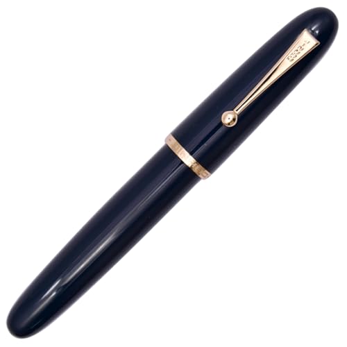 Ranvi Jinhao 9019 Füllfederhalter, mittlere Feder, mit Konverter (blau schwarz) von Ranvi