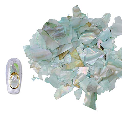 Ranvi Nail Jewelry Muschelstück Abalone Slice Nail Patch Dekorative Pailletten Ranvi Nail Jewelry Muschelstück Abalone Slice Nail Patch Dekorative Pailletten von Ranvi