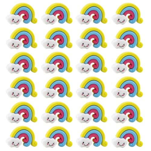 Ranvi Regenbogen-Radiergummi-Set, 30 Radiergummis für Belohnungen im Klassenzimmer, Preise und Partygeschenke von Ranvi