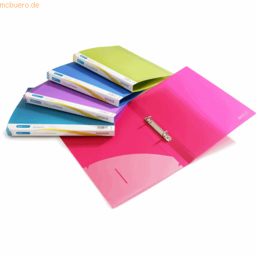 10 x Rapesco Ringbuch A4 2 Ringe 15mm farbig sortiert 10 x Rapesco Ringbuch A4 2 Ringe 15mm farbig sortiert von Rapesco