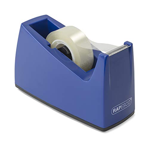 Rapesco 0774 300 Klebebandspender mit 25 mm Kern, Klebeband Nicht Enthalten, Blau Rapesco 0774 300 Klebebandspender mit 25 mm Kern, Klebeband Nicht Enthalten, Blau von Rapesco
