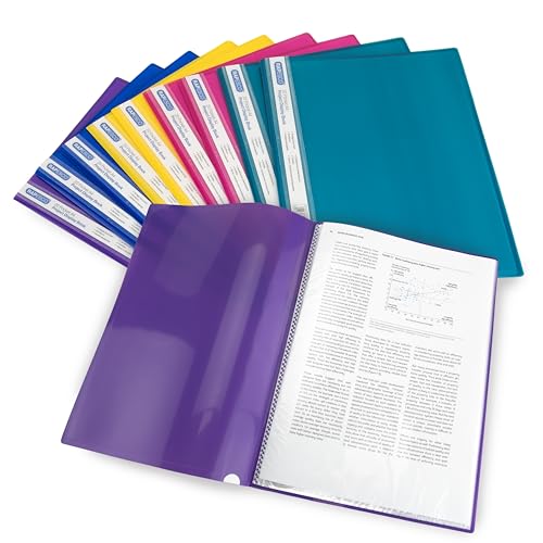 Rapesco 0919 20-Hüllen-Projekt-Sichtbuch, A4, leuchtende Farben, 10 Stück Rapesco 0919 20-Hüllen-Projekt-Sichtbuch, A4, leuchtende Farben, 10 Stück von Rapesco
