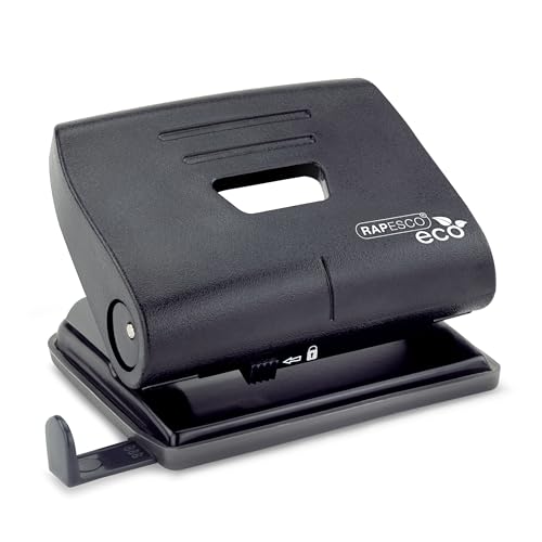 Rapesco 1086 ECO 2-Fach Locher, 22 Blatt Kapazität, Schwarz Rapesco 1086 ECO 2-Fach Locher, 22 Blatt Kapazität, Schwarz von Rapesco