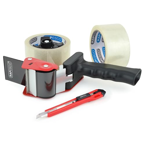 Rapesco 1557 Germ-Savvy Antibakteriell 960 Klebeband-Handabroller mit 2 Transparente Packbänder Rapesco 1557 Germ-Savvy Antibakteriell 960 Klebeband-Handabroller mit 2 Transparente Packbänder von Rapesco