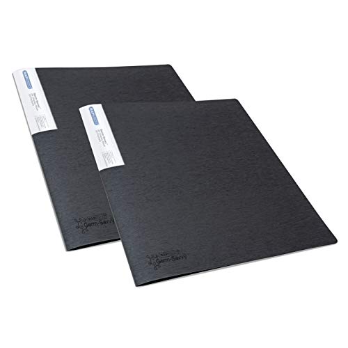 Rapesco 1643 Sichtbuch mit Antibakteriellem Schutz, 20 Hüllen, A4, Schwarz, 2er Pack Rapesco 1643 Sichtbuch mit Antibakteriellem Schutz, 20 Hüllen, A4, Schwarz, 2er Pack von Rapesco