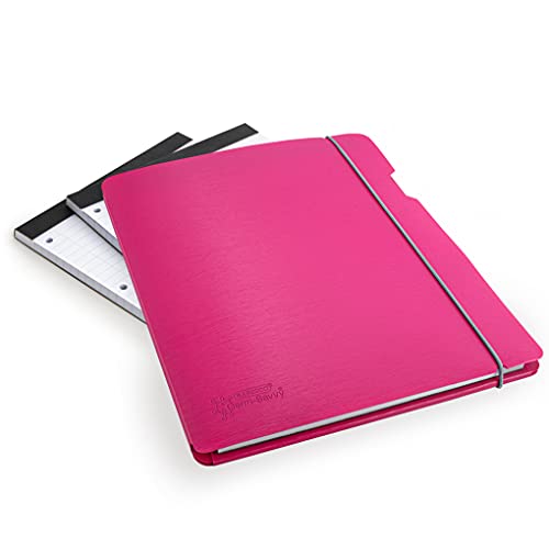 Rapesco 1686 Notizblockmappe und 3 Nachfüll-Blöcken mit 160 Blatt, A4, Fuchsia Rapesco 1686 Notizblockmappe und 3 Nachfüll-Blöcken mit 160 Blatt, A4, Fuchsia von Rapesco
