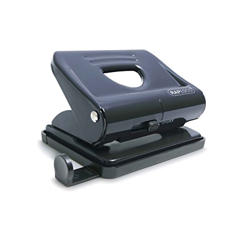 Rapesco PF820MB1 820 2-fach-Metalllocher, 22 Blatt Stanzkapazität, Schwarz Rapesco PF820MB1 820 2-fach-Metalllocher, 22 Blatt Stanzkapazität, Schwarz von Rapesco
