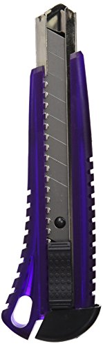 Rapesco RCK002A1 18mm Hochleistungs-Cuttermesser, Violett oder Blau von Rapesco