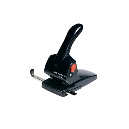 Rapid 20922601 Registraturlocher HDC65, Gussmetall, 65 Blatt, schwarz von Rapid