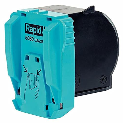 Rapid 20993700 Heftklammer-Kassette 5080, für elektrisches Heftgerät 5080e, 5000 Stück von Rapid