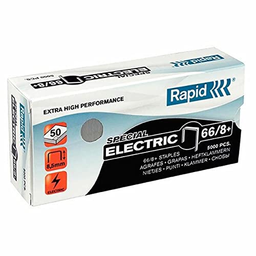 Rapid 24868000 Heftklammern 66/8mm+ Super Strong, verzinkt, 5000 Stück Rapid 24868000 Heftklammern 66/8mm+ Super Strong, verzinkt, 5000 Stück von Rapid