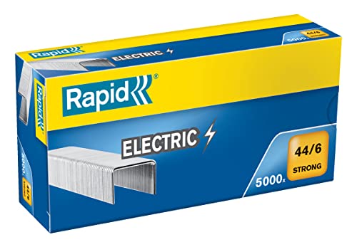 Rapid 24868100 Heftklammern 44/6mm Strong, verzinkt, 5000 Stück von Rapid