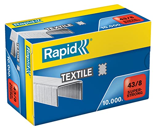 Rapid 24872300 Heftklammern 43/8mm Super Strong, verzinkt, 10000 Stück Rapid 24872300 Heftklammern 43/8mm Super Strong, verzinkt, 10000 Stück von Rapid