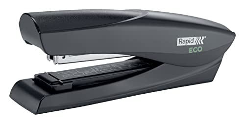 Rapid ECO Tacker, großes Heftgerät aus recyceltem Kunststoff, für zu Hause, Büro oder Schule, Teil der ECO-Reihe, schwarz, 24812301 Rapid ECO Tacker, großes Heftgerät aus recyceltem Kunststoff, für zu Hause, Büro oder Schule, Teil der ECO-Reihe, schwarz, 24812301 von Rapid