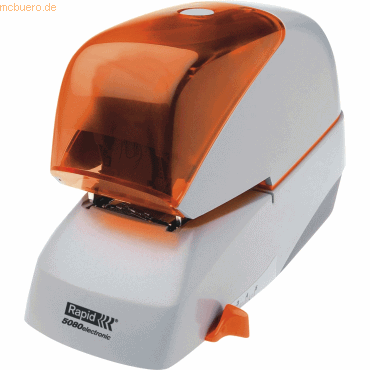 Rapid Elektrohefter 5080E Heftleistung bis 80 Blatt silber/orange von Rapid