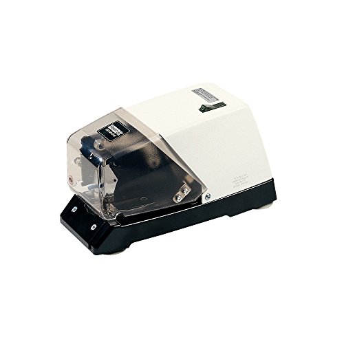 Rapid Elektroheftgerät, 50 Blatt, Metall mit Kunststoffgehäuse, Heftklammertyp 44, Elektronik, 100E, Weiß/Schwarz, 10801931 Rapid Elektroheftgerät, 50 Blatt, Metall mit Kunststoffgehäuse, Heftklammertyp 44, Elektronik, 100E, Weiß/Schwarz, 10801931 von Rapid